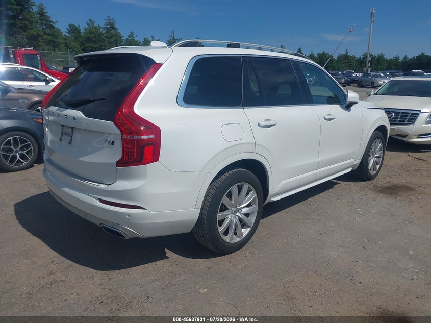 2016 Volvo Xc90 VIN YV4A22PK8G1058392 IAAI salvage auction — ELECTRICAL, Clear (Massachusetts), sold $3,000 on 2026-07-25 (photo 4)