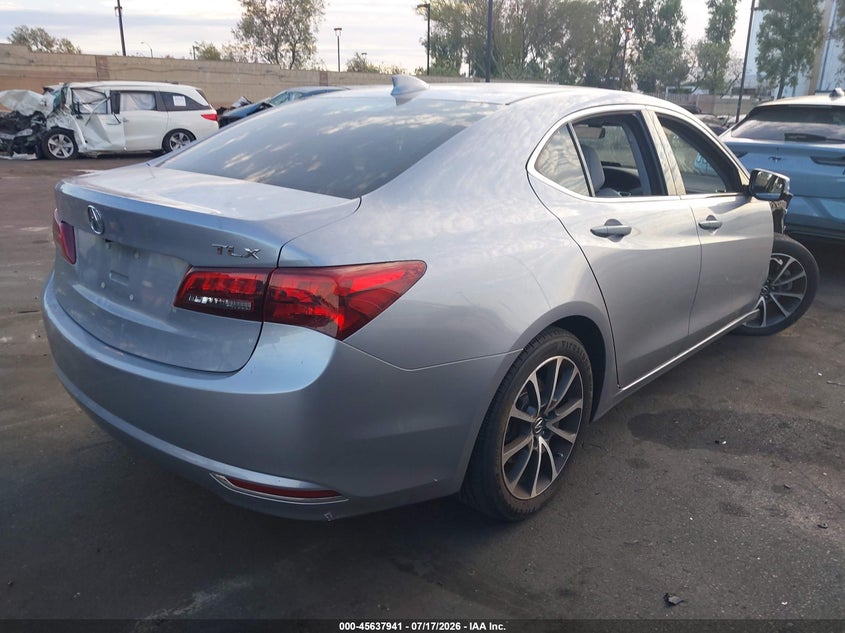 2016 Acura Tlx VIN 19UUB2F58GA002000 IAAI salvage auction — RIGHT FRONT, Salvage Certificate (California), sold $2,150 on 2026-07-24 (photo 4)