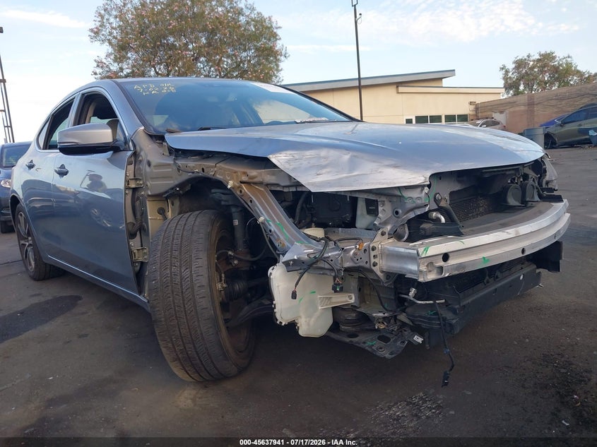 2016 Acura Tlx VIN 19UUB2F58GA002000 IAAI salvage auction — RIGHT FRONT, Salvage Certificate (California), sold $2,150 on 2026-07-24 (photo 6)