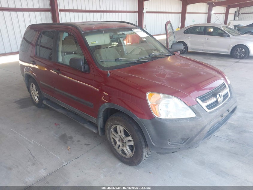 2002 Honda Cr-v VIN JHLRD788X2C016337 IAAI salvage auction — NORMAL WEAR, Salvage Title - Dealer (California), sold $750 on 2026-07-28 (photo 1)