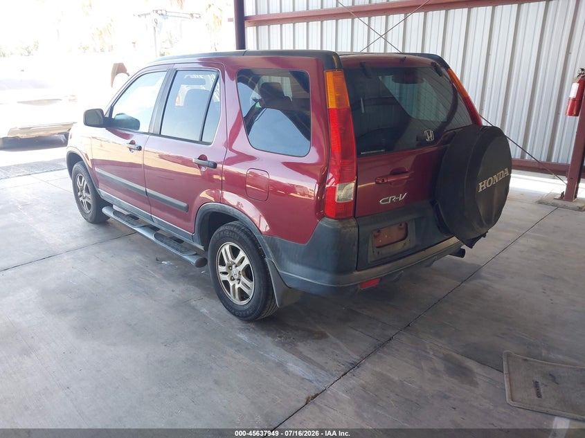 2002 Honda Cr-v VIN JHLRD788X2C016337 IAAI salvage auction — NORMAL WEAR, Salvage Title - Dealer (California), sold $750 on 2026-07-28 (photo 3)