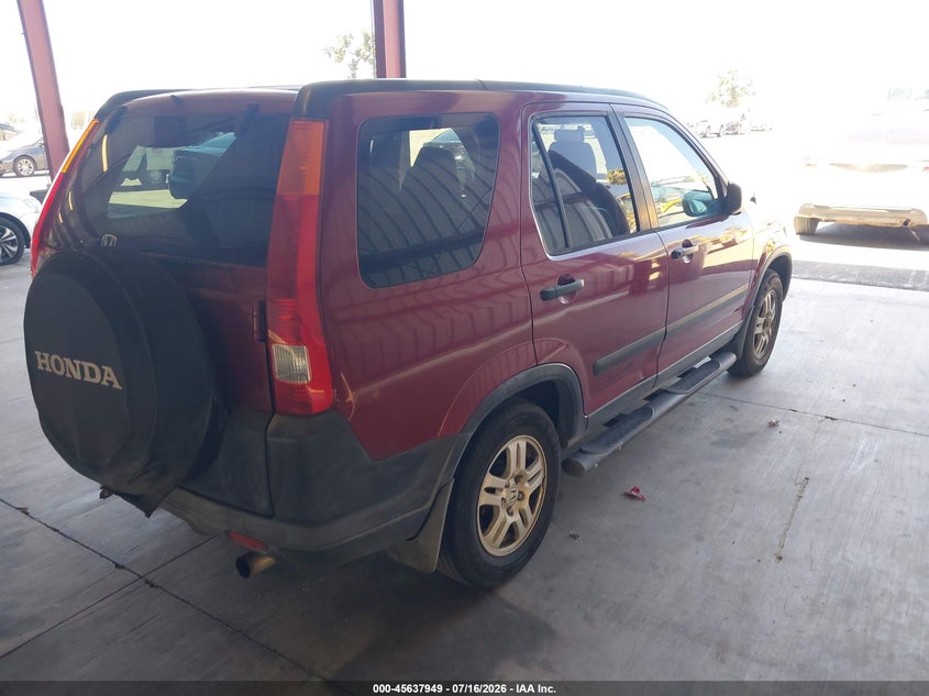 2002 Honda Cr-v VIN JHLRD788X2C016337 IAAI salvage auction — NORMAL WEAR, Salvage Title - Dealer (California), sold $750 on 2026-07-28 (photo 4)