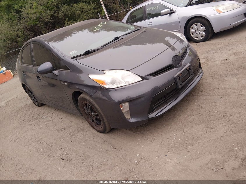 2015 Toyota Prius VIN JTDKN3DU3F1973112 IAAI salvage auction — NORMAL WEAR, Clear (Massachusetts), sold $800 on 2026-07-28 (photo 1)