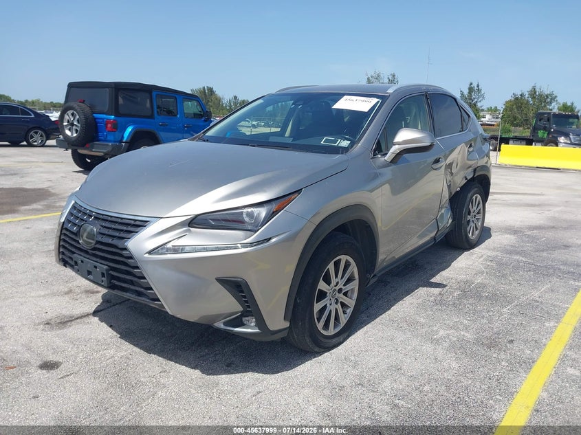2020 Lexus Nx VIN JTJAARDZ8L5015977 IAAI salvage auction — LEFT SIDE, Salvage Title, sold $25 on 2026-07-23 (photo 2)