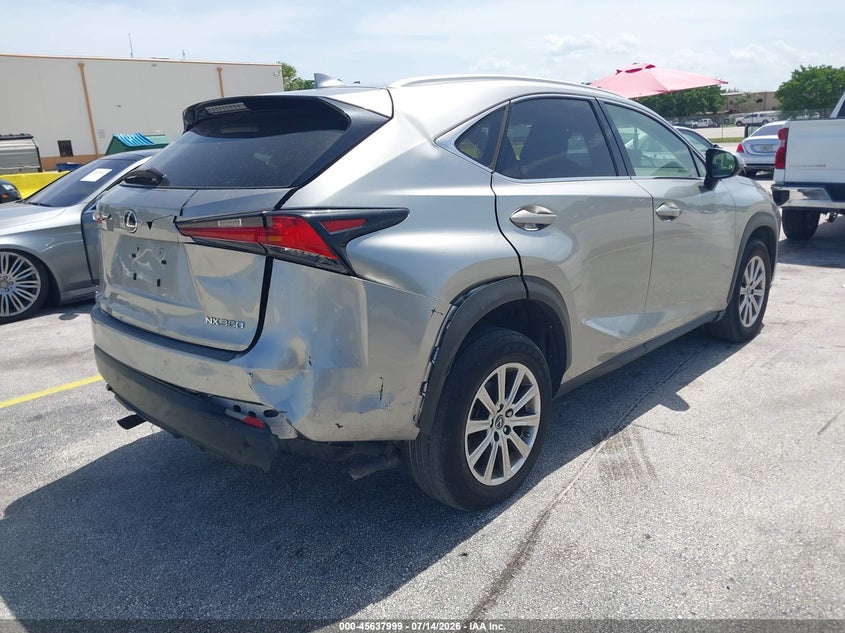 2020 Lexus Nx VIN JTJAARDZ8L5015977 IAAI salvage auction — LEFT SIDE, Salvage Title, sold $25 on 2026-07-23 (photo 4)