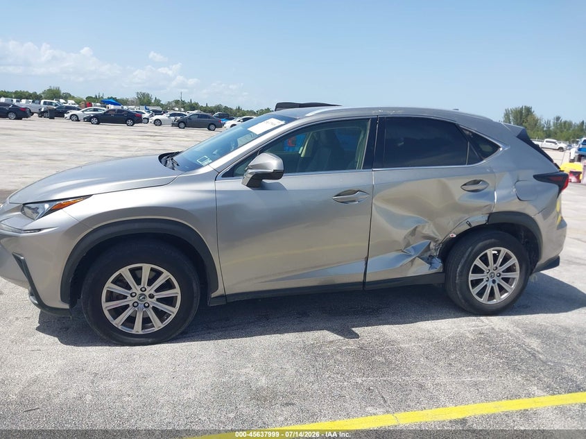 2020 Lexus Nx VIN JTJAARDZ8L5015977 IAAI salvage auction — LEFT SIDE, Salvage Title, sold $25 on 2026-07-23 (photo 6)