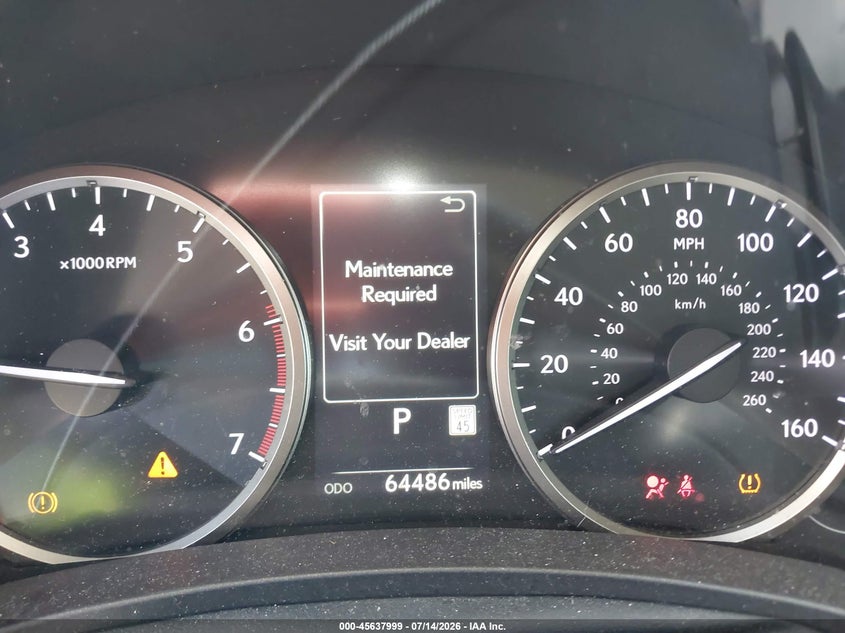 2020 Lexus Nx VIN JTJAARDZ8L5015977 IAAI salvage auction — LEFT SIDE, Salvage Title, sold $25 on 2026-07-23 (photo 7)