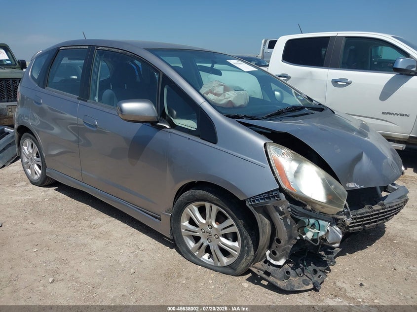 2009 Honda Fit VIN JHMGE88459S045683 IAAI salvage auction — NORMAL WEAR, Original (Texas), sold $175 on 2026-07-29 (photo 1)