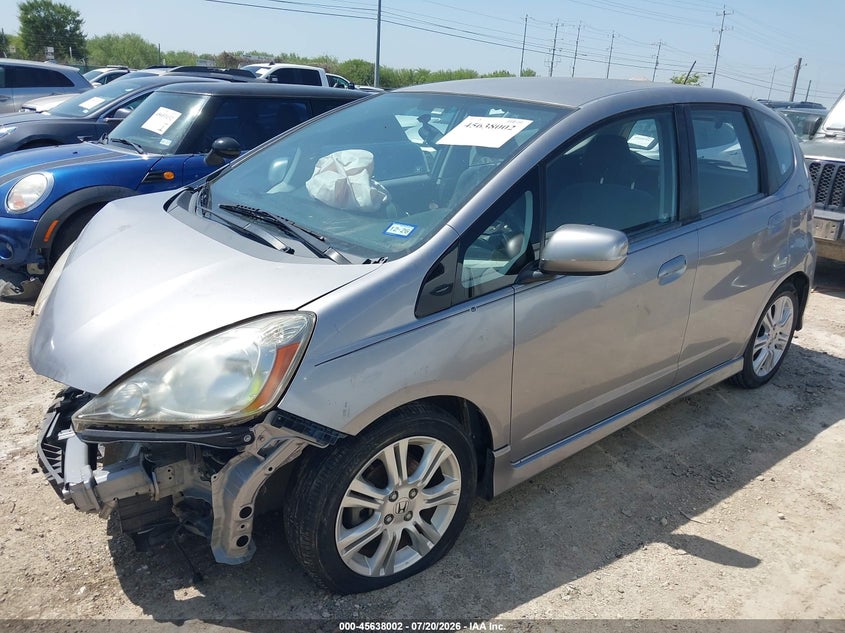 2009 Honda Fit VIN JHMGE88459S045683 IAAI salvage auction — NORMAL WEAR, Original (Texas), sold $175 on 2026-07-29 (photo 2)