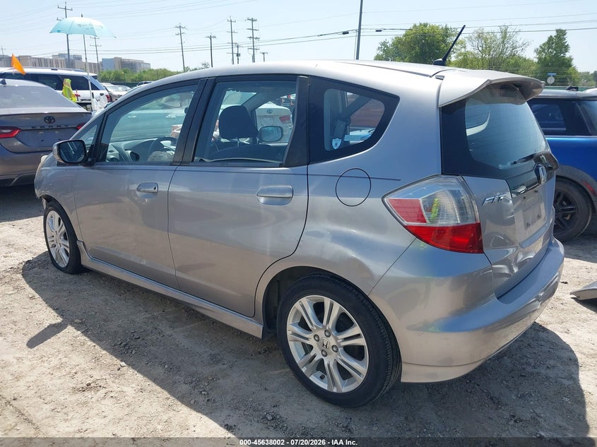 2009 Honda Fit VIN JHMGE88459S045683 IAAI salvage auction — NORMAL WEAR, Original (Texas), sold $175 on 2026-07-29 (photo 3)