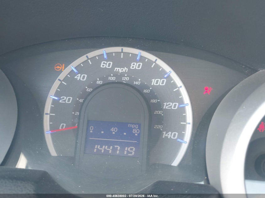 2009 Honda Fit VIN JHMGE88459S045683 IAAI salvage auction — NORMAL WEAR, Original (Texas), sold $175 on 2026-07-29 (photo 7)