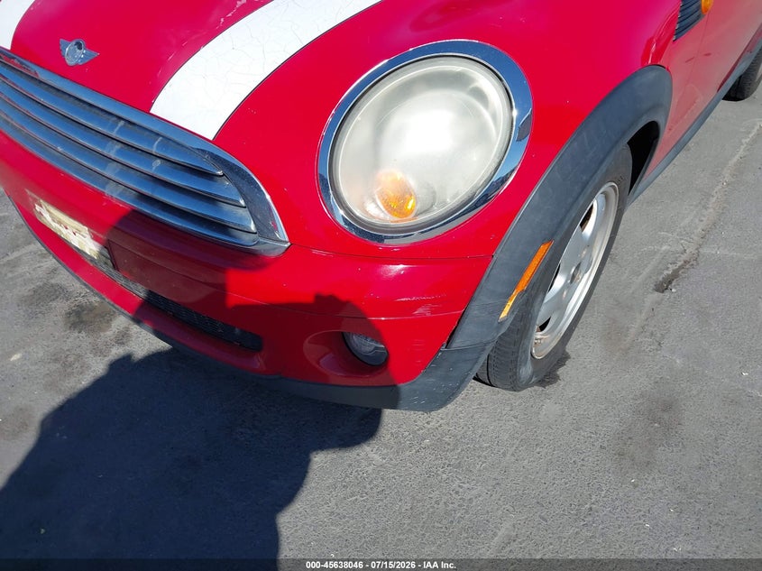 2008 Mini Hardtop VIN WMWMF335X8TT67438 IAAI salvage auction — NORMAL WEAR, Clear - Dealer Only (California), sold $25 on 2026-07-29 (photo 6)