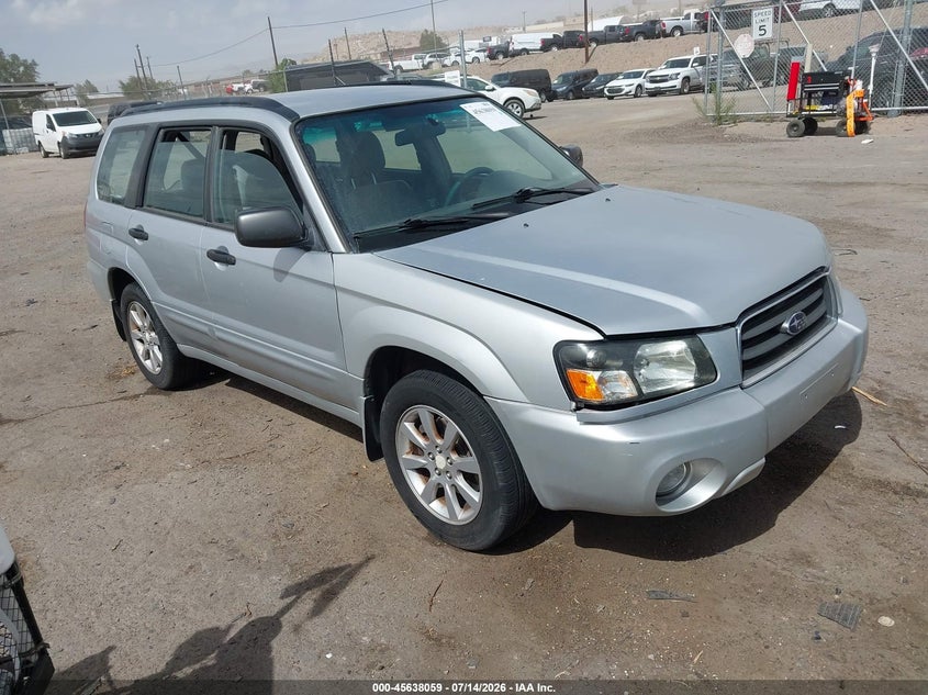 2005 Subaru Forester VIN JF1SG65665H727047 IAAI salvage auction — NORMAL WEAR, Clear (New Mexico), sold $750 on 2026-07-20 (photo 1)