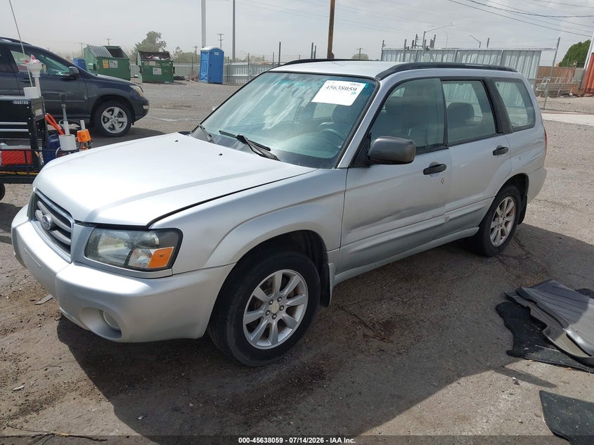 2005 Subaru Forester VIN JF1SG65665H727047 IAAI salvage auction — NORMAL WEAR, Clear (New Mexico), sold $750 on 2026-07-20 (photo 2)