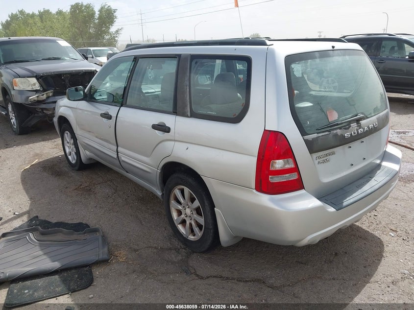 2005 Subaru Forester VIN JF1SG65665H727047 IAAI salvage auction — NORMAL WEAR, Clear (New Mexico), sold $750 on 2026-07-20 (photo 3)