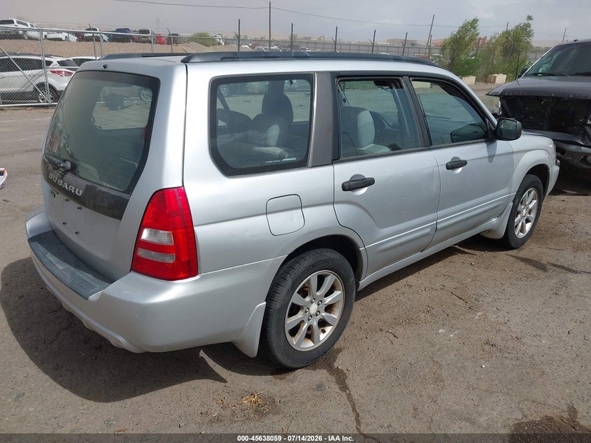 2005 Subaru Forester VIN JF1SG65665H727047 IAAI salvage auction — NORMAL WEAR, Clear (New Mexico), sold $750 on 2026-07-20 (photo 4)