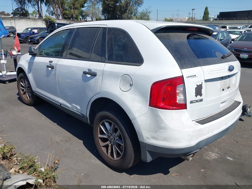 2014 Ford Edge VIN 2FMDK3GC6EBA83481 IAAI salvage auction — RIGHT FRONT, Salvage Certificate (California), sold $475 on 2026-07-18 (photo 3)