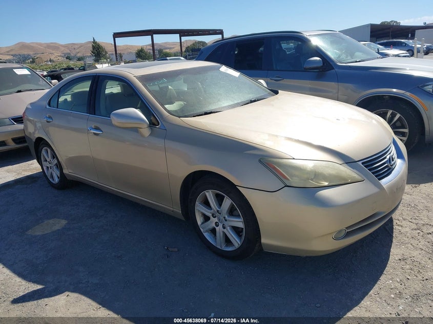2007 Lexus Es 350 VIN JTHBJ46GX72018973 IAAI salvage auction — NORMAL WEAR, Clear - Dealer Only (California), sold $650 on 2026-07-23 (photo 1)
