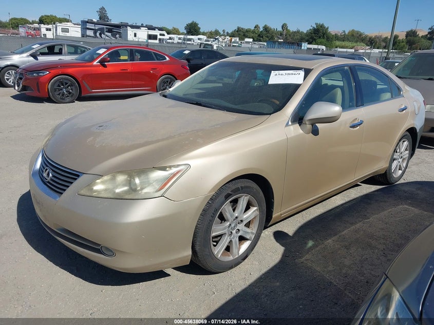 2007 Lexus Es 350 VIN JTHBJ46GX72018973 IAAI salvage auction — NORMAL WEAR, Clear - Dealer Only (California), sold $650 on 2026-07-23 (photo 2)
