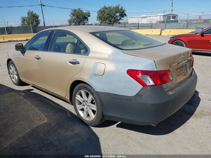 2007 Lexus Es 350 VIN JTHBJ46GX72018973 IAAI salvage auction — NORMAL WEAR, Clear - Dealer Only (California), sold $650 on 2026-07-23 (photo 3)