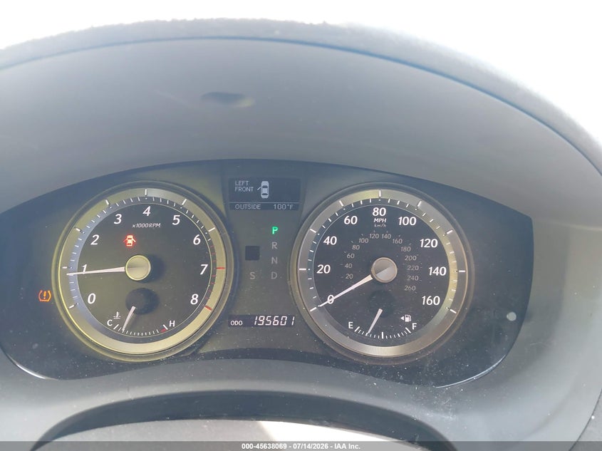 2007 Lexus Es 350 VIN JTHBJ46GX72018973 IAAI salvage auction — NORMAL WEAR, Clear - Dealer Only (California), sold $650 on 2026-07-23 (photo 7)