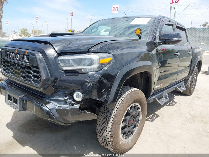 2023 Toyota Tacoma VIN 3TMCZ5ANXPM566023 IAAI salvage auction — FRONT END, Salvage (California), sold $15,325 on 2026-07-29 (photo 6)