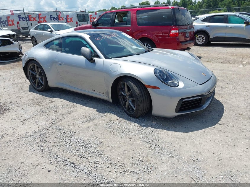 2024 Porsche 911 VIN WP0AA2A92RS209168 — IAAI salvage auction photo