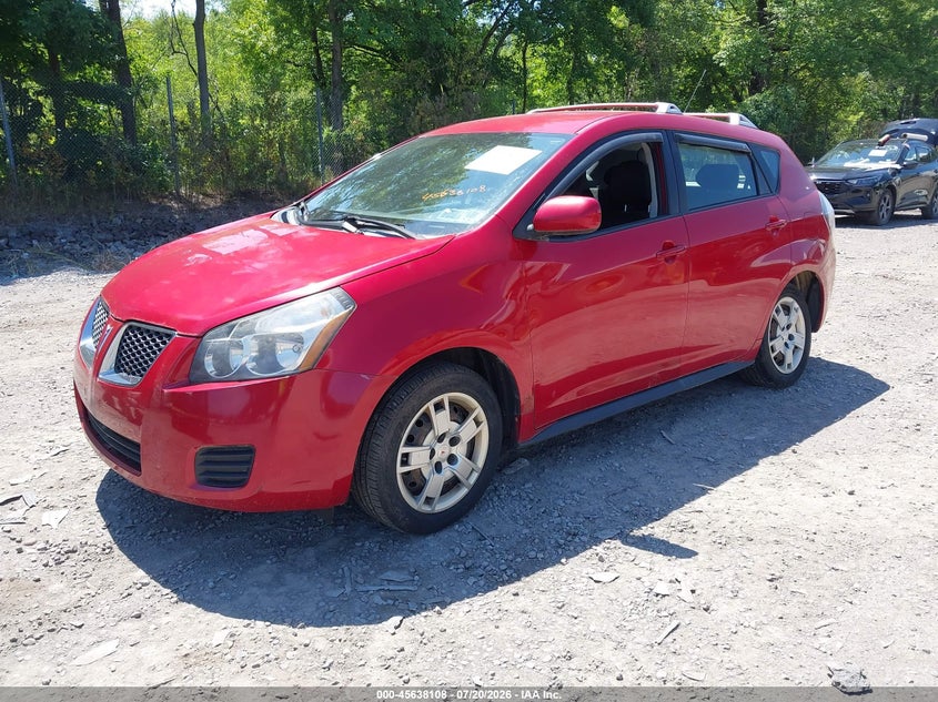 2010 Pontiac Vibe VIN 5Y2SM6E03AZ409891 IAAI salvage auction — NORMAL WEAR, Clear (New York), sold $125 on 2026-07-28 (photo 2)
