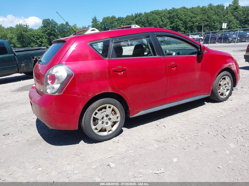 2010 Pontiac Vibe VIN 5Y2SM6E03AZ409891 IAAI salvage auction — NORMAL WEAR, Clear (New York), sold $125 on 2026-07-28 (photo 4)