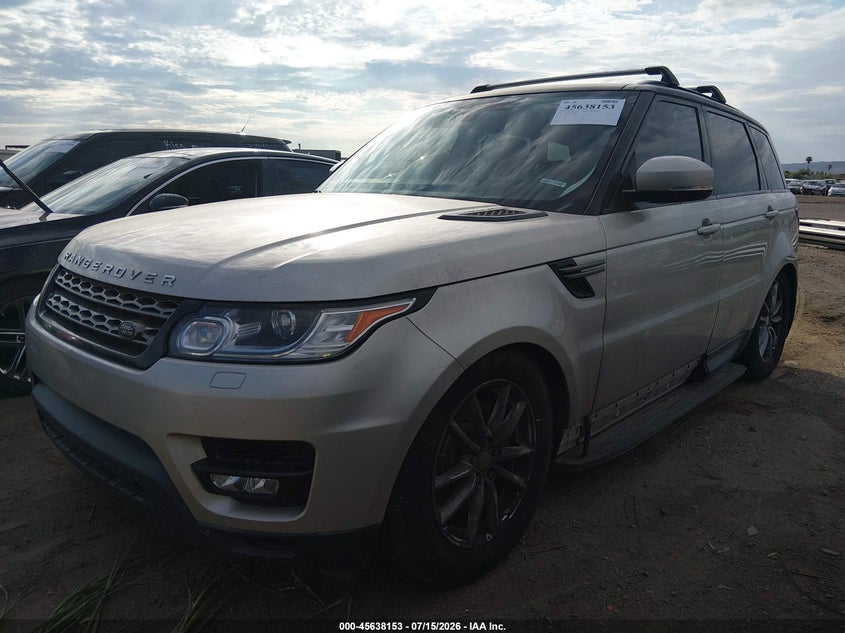 2014 Land rover Range rover sport VIN SALWG2WF5EA321426 IAAI salvage auction — NORMAL WEAR, Clear-Dealer Only (Arizona), sold $300 on 2026-07-28 (photo 2)