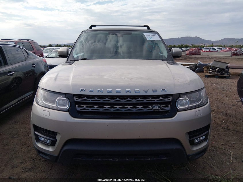 2014 Land rover Range rover sport VIN SALWG2WF5EA321426 IAAI salvage auction — NORMAL WEAR, Clear-Dealer Only (Arizona), sold $300 on 2026-07-28 (photo 6)