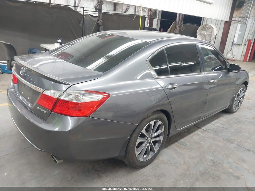 2015 Honda Accord VIN 1HGCR2F50FA222740 IAAI salvage auction — FRONT END, Salvage Title, sold $2,700 on 2026-07-28 (photo 4)