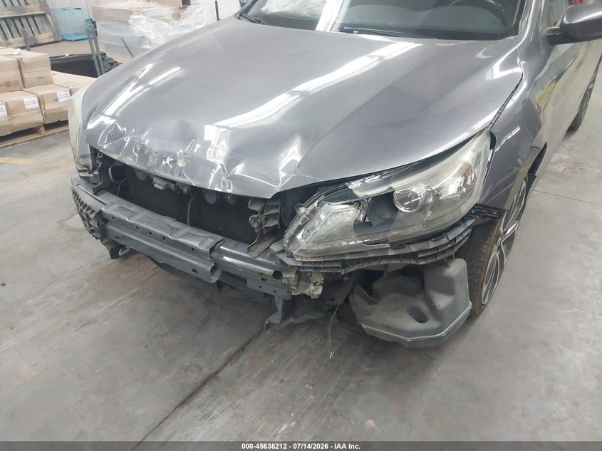 2015 Honda Accord VIN 1HGCR2F50FA222740 IAAI salvage auction — FRONT END, Salvage Title, sold $2,700 on 2026-07-28 (photo 6)
