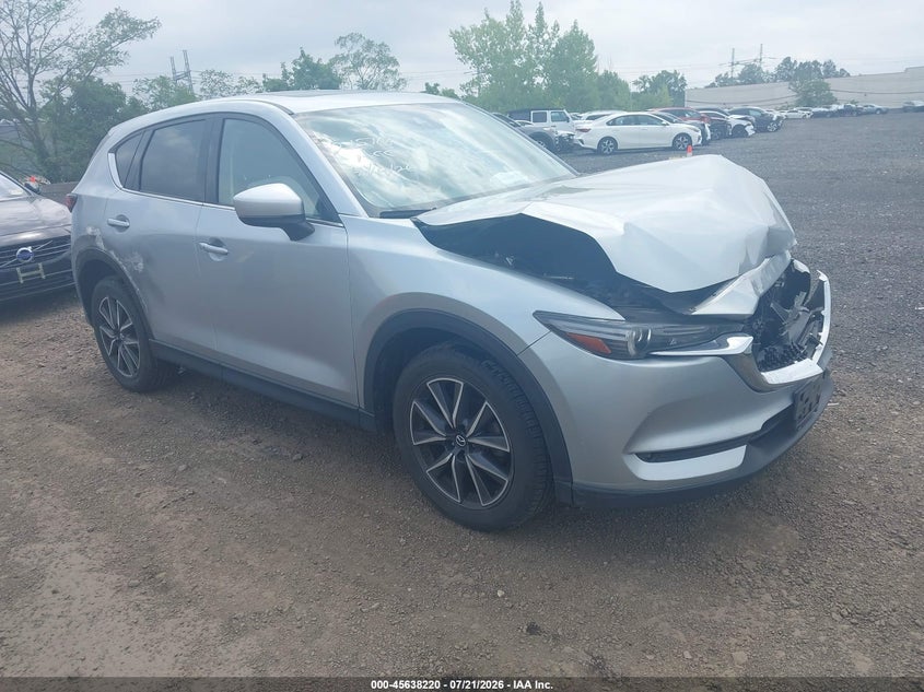 2018 Mazda Cx-5 VIN JM3KFADM0J0328277 IAAI salvage auction — NORMAL WEAR, Clear (New Jersey), sold $2,250 on 2026-07-28 (photo 1)