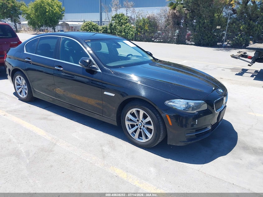 2014 BMW 5 series VIN WBA5A5C53ED510377 IAAI salvage auction — NORMAL WEAR, Clear - Dealer Only (California), sold $600 on 2026-07-29 (photo 1)