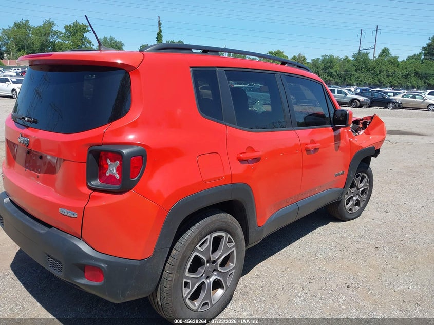 2015 Jeep Renegade VIN ZACCJBBT0FPC28127 IAAI salvage auction — FRONT END, Wait Title, sold $500 on 2026-08-21 (photo 4)