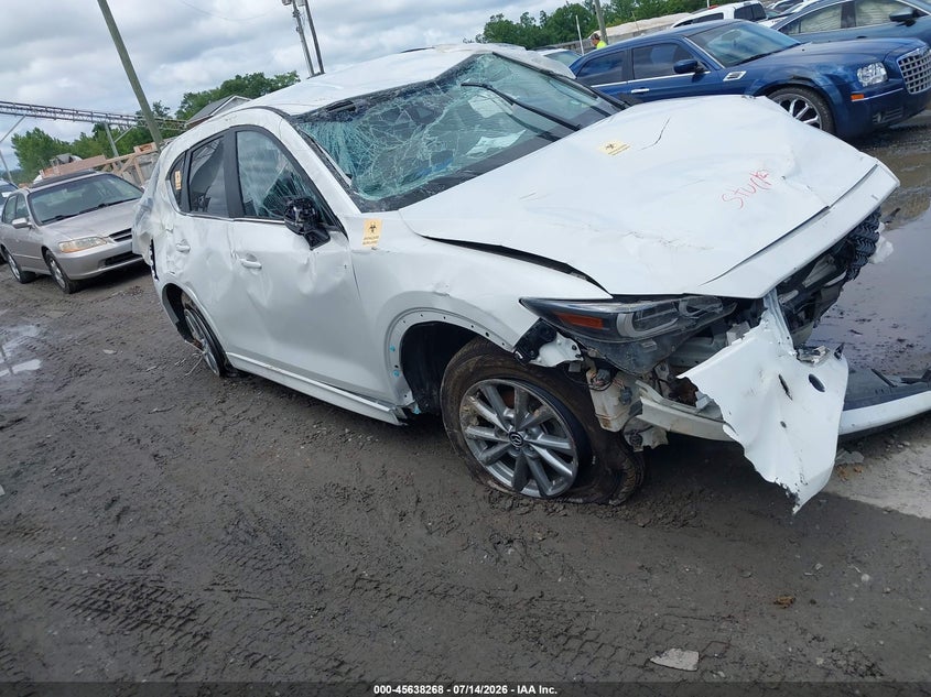 2024 Mazda Cx-5 VIN JM3KFBBM4R0354479 IAAI salvage auction — NORMAL WEAR, Salvage Title, sold $25 on 2026-07-24 (photo 1)
