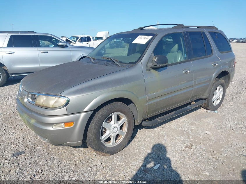 2002 Oldsmobile Bravada VIN 1GHDT13SX22134060 IAAI salvage auction — NORMAL WEAR, Clear (Tennessee), sold $25 on 2026-07-23 (photo 2)