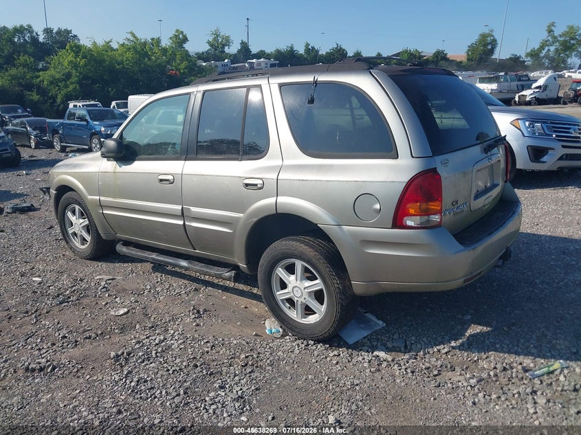 2002 Oldsmobile Bravada VIN 1GHDT13SX22134060 IAAI salvage auction — NORMAL WEAR, Clear (Tennessee), sold $25 on 2026-07-23 (photo 3)