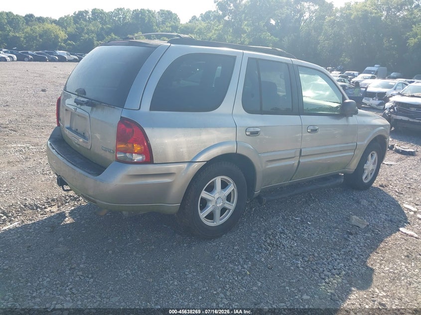 2002 Oldsmobile Bravada VIN 1GHDT13SX22134060 IAAI salvage auction — NORMAL WEAR, Clear (Tennessee), sold $25 on 2026-07-23 (photo 4)