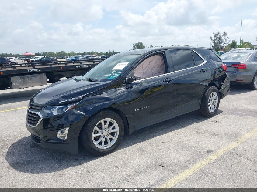 2018 Chevrolet Equinox VIN 2GNAXJEV9J6242750 IAAI salvage auction — LEFT & RIGHT, Clear (Florida), sold $1,550 on 2026-08-26 (photo 2)