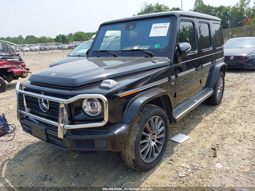 2021 Mercedes-benz G-klasse VIN W1NYC6BJ9MX419599 IAAI salvage auction — UNKNOWN, Salvage (Virginia), sold $69,000 on 2026-07-26 (photo 2)