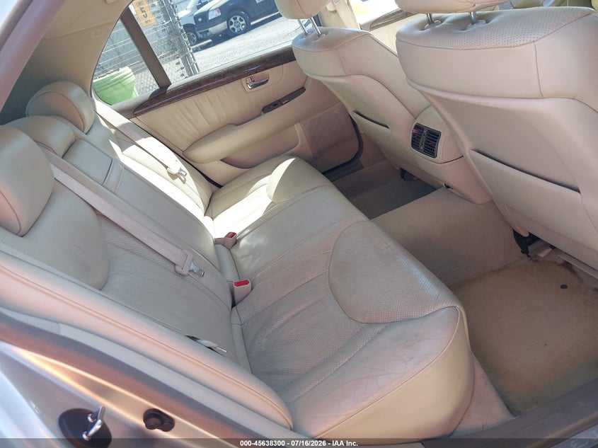 2002 Lexus Ls 430 VIN JTHBN30F320089418 IAAI salvage auction — NORMAL WEAR, Clear - Dealer Only (California), sold $25 on 2026-07-21 (photo 8)