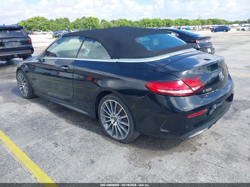 2021 Mercedes-benz C class VIN W1KWK8DB9MG067875 IAAI salvage auction — ENGINE DAMAGE, Rebuildable (Florida), sold $25 on 2026-07-23 (photo 3)