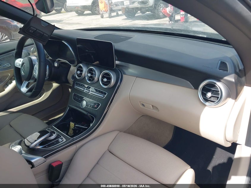 2021 Mercedes-benz C class VIN W1KWK8DB9MG067875 IAAI salvage auction — ENGINE DAMAGE, Rebuildable (Florida), sold $25 on 2026-07-23 (photo 5)