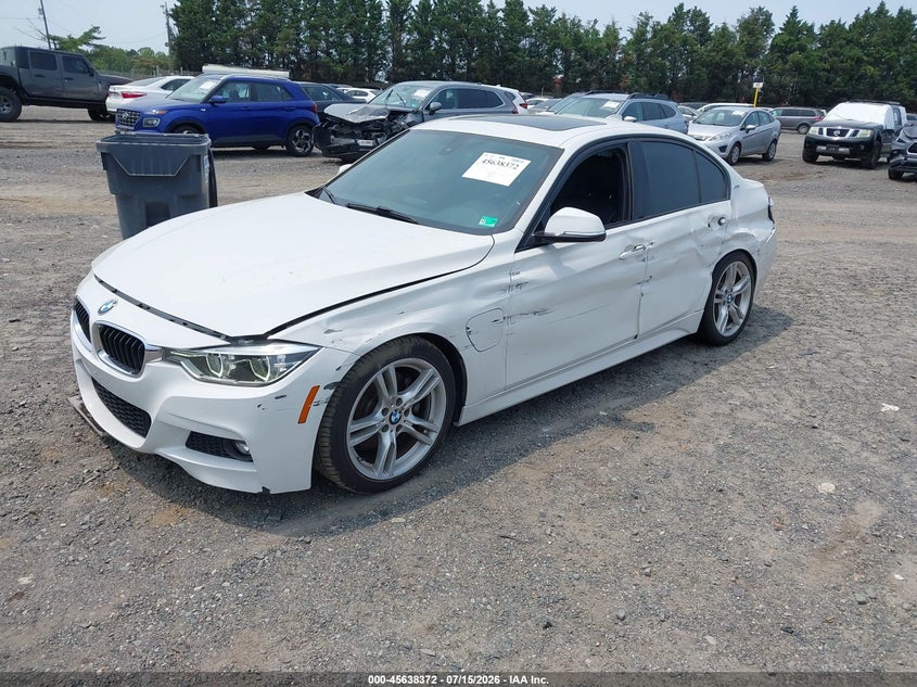 2018 BMW 3er VIN WBA8E1C59JA171520 IAAI salvage auction — UNKNOWN, Salvage (Arizona), sold $3,150 on 2026-08-03 (photo 2)