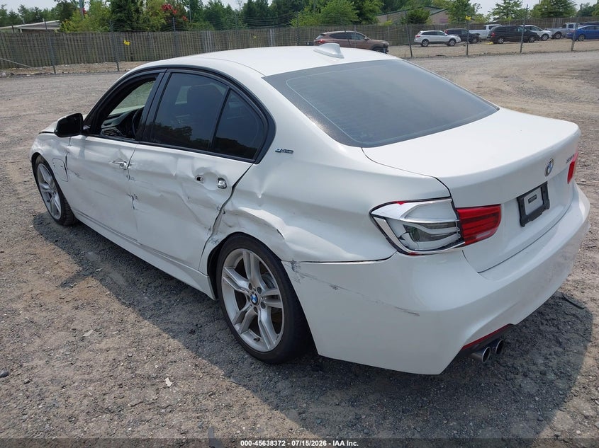 2018 BMW 3er VIN WBA8E1C59JA171520 IAAI salvage auction — UNKNOWN, Salvage (Arizona), sold $3,150 on 2026-08-03 (photo 3)