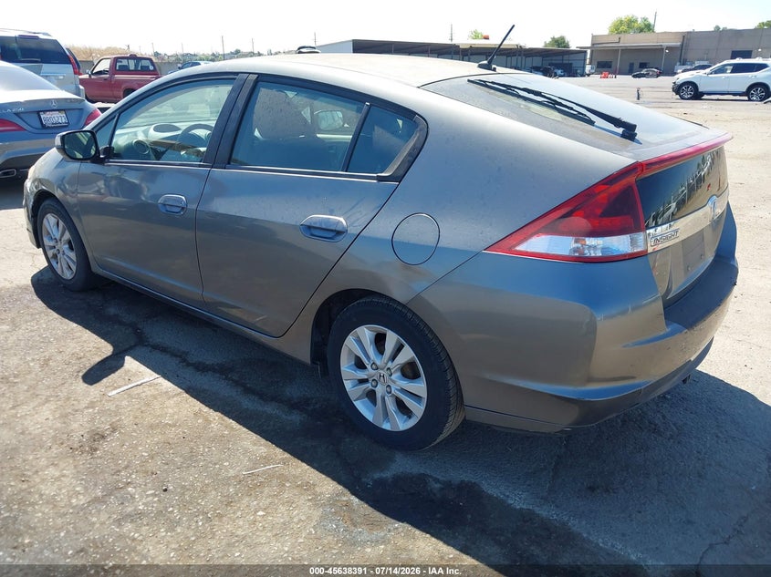 2012 Honda Insight VIN JHMZE2H7XCS000777 IAAI salvage auction — NORMAL WEAR, Salvage Title, sold $400 on 2026-07-29 (photo 3)