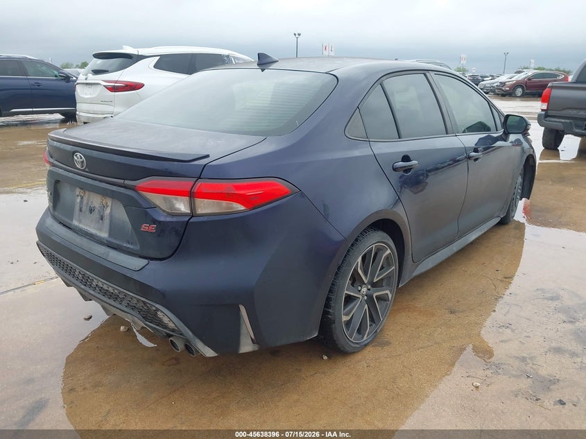 2020 Toyota Corolla VIN JTDS4RCE3LJ000467 IAAI salvage auction — FRONT END, Original (Texas), sold $1,650 on 2026-08-28 (photo 4)