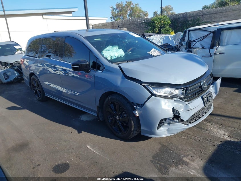2024 Honda Odyssey VIN 5FNRL6H72RB072853 — IAAI salvage auction photo